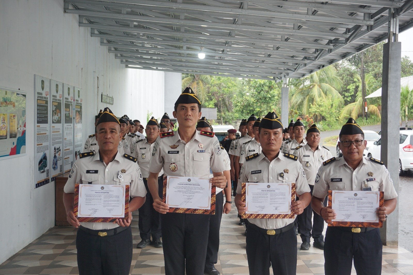 Semangat Optimis, Lapas Tanjungpandan Deklarasikan Komitmen Bersama Wujudkan WBK dan WBBM Tahun 2026
